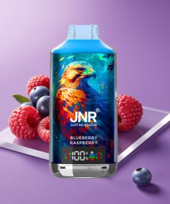 JNR Falcon X 18000 Puffs 750mAh 24ml Dual Mesh Digital Type-C Φράουλα Βατόμουρο