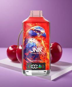 JNR Falcon X 18000 Puffs 750mAh 24ml Dual Mesh & Dual Core Digital Type-C Κεράσι