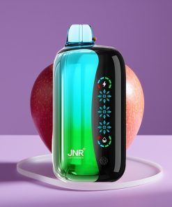 JNR Flex Ice 21000 Puffs 26ml Διπλό Μήλο Ρυθμιζόμενη Ροή Αερος Οθόνη Αφής
