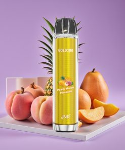 JNR Gold380 6000 Πνοές 1500mAh 1.0Ω Πλέγμα Ροδάκινο Mango Ανανάς