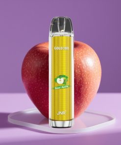 JNR Gold380 6000 Puffs 1500mAh 1.0ohm 13ml Ξινή Μήλο