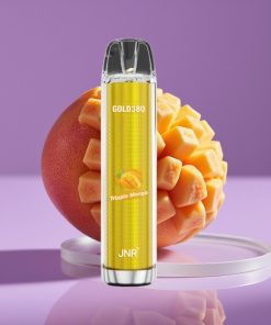 JNR Gold380 6000 Puffs 1500mAh 1.0ohm 13ml Τριπλό Μάνγκο