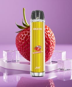 JNR Gold380 6000 Puffs 1500mAh 1.0ohm 13ml Φράουλα Πάγος