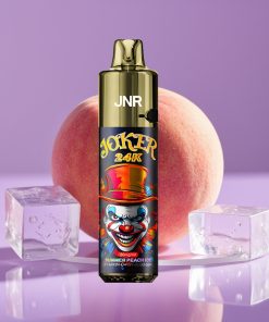 JNR Joker 24K Puffs Refillable Pod Side Refill 800mAh Summer Peach Ice (Καλοκαιρινό Ροδάκινο Πάγο)