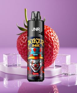 JNR Joker 24K Puffs Refillable Pod Visible E-liquid 800mAh Φράουλα Πάγος