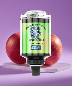 JNR Mega Shisha Hookah 100K Δύο Μήλα Τύπος-C Γρήγορη Φόρτιση 2200mAh