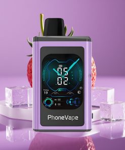 JNR PhoneVape 30000 καπνοί τύπου-C φορτιζόμενο πλήρης οθόνη φράουλα πάγος