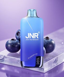 JNR Rainbow 10500 Puffs 600mAh 18ml Μπλε Βατόμουρο Πάγο