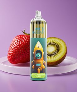 JNR Rocket-X 12400 Puffs Ροή Αέρα Ρυθμιζόμενη Φράουλα Kiwi RGB Mesh 1.2Ω