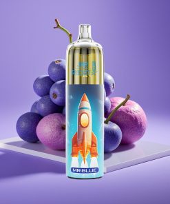 JNR Rocket-X 12400 Puffs Ρυθμιζόμενη Ροή Αέρος Mesh Coil 850mAh Type-C Κύριος Μπλε