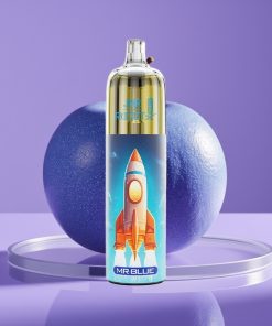 JNR Rocket-X 12400 Puffs Ρυθμιζόμενη Ροή Αέρα RGB Πλέγμα 1.2Ω Κύριος Μπλε