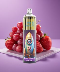 JNR Rocket-X 12400 Puffs Ροδόσταφυλο Αερορροή RGB Τύπος-C 850mAh