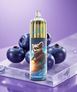 JNR Rocket-X 12400 Puffs Ροή Αέρα Ρυθμιζόμενη Φωτισμός RGB Βατόμουρο Πάγος