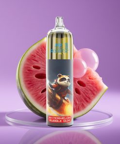 JNR Rocket-X 12400 Puffs Ρυθμιζόμενη Ροή Αέρα Φως RGB Καρούμι Καρπουζιού