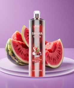 JNR Shisha Hookah 12000 Puffs 750mAh 24ml Κεράσι Καρπούζι Παγωτό 0.6Ω