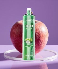 JNR Shisha Hookah 12000 Puffs 750mAh 24ml 0.6Ω Κατεψυγμένο Μήλο