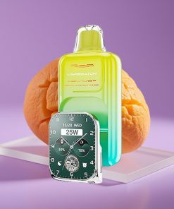 JNR VapeWatch 30000 Puffs 1000mAh 19mL 5% Dual Mesh Type-C Πορτοκάλι Μάνγκο