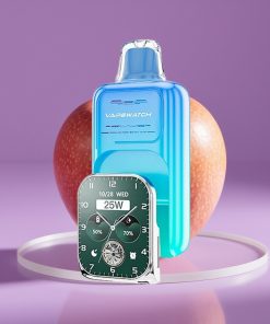 JNR VapeWatch 30000 Puffs 1000mAh 19mL Dual Mesh Coil Ξινή Μήλο Πάγωμα