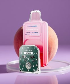 JNR VapeWatch 30000 Ατμοί Ταχεία Φόρτιση Type-C Διπλό Πλέγμα Ροχή 19mL Νικοτίνη 5% Πορτοκαλοκκύδα