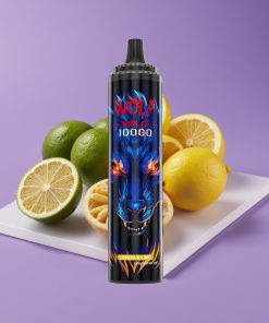 JNR Wolf Niplo 10000 Puffs 1.0Ω Mesh 650mAh 20ml Λεμόνι & Λαϊμή