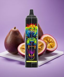 JNR Wolf Niplo 10000 Puffs 1.0Ω Mesh 650mAh 20ml Type-C Πάθος Κίβι Γκουάβα