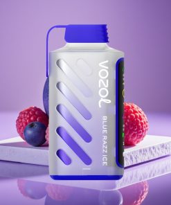 VOZOL Gear Power 20000 Puffs S.i.L.C. Tech Dual Mesh Coil Full Screen Display 20mL 5% Μπλε Razz Ice