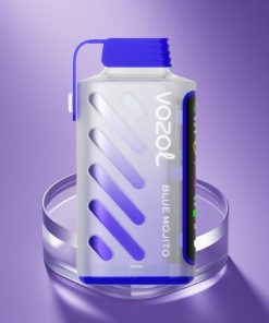 VOZOL Gear Power 20000 Puffs S.i.L.C. Tech Dual Mesh Coil Full Screen Display 20mL 5% Γαλαζιο Μοχίτο