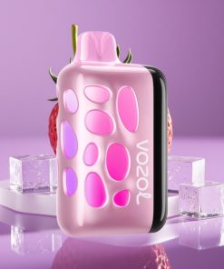 VOZOL RAVE 40000 Φράουλα Πάγος 270° Φωτεινό Σχέδιο Συγχρονισμός Beat 1000mAh