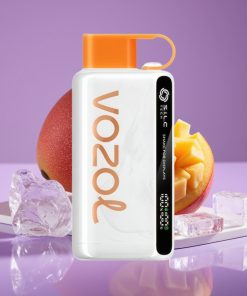 VOZOL STAR 9000/12000 Αστέρι 30% Γρηγορότερη Φόρτιση 650mAh Μανγκο Πάγος Μεξικού