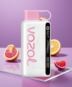 VOZOL STAR 9000/12000 Ανακυκλωμένο Πλαστικό 650mAh Ροδόφλουμο Λεμονάδα