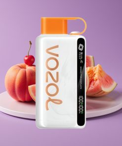 VOZOL STAR 9000/12000 Αναδασμός Ροδάκινο Μάνγκο Καρπούζι S.i.L.C TECH 650mAh