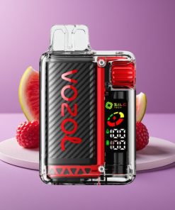 VOZOL Vista 20000 Puffs 650mAh OLED S.i.L.C Tech Dual Mesh MCU 65% PCR MTL Φράουλα Καρπούζι