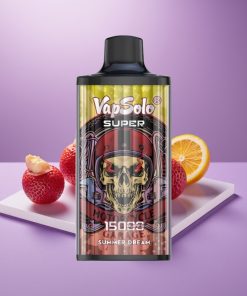 Vapsolo Super 15000 Puffs 40ml 850mah Mesh Type-C Καλοκαιρινό Όνειρο