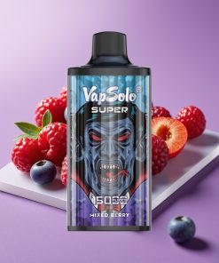 Vapsolo Super 15000 Puffs 40ml 850mah Type-C Μικτά Μούρα