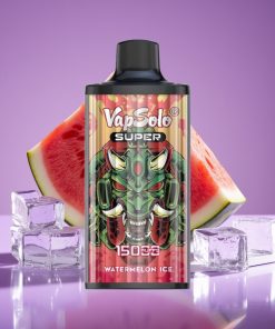Vapsolo Super 15000 Puffs 40ml 850mah Type-C Καρπούζι Πάγος