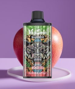 Vapsolo Super 15000 Puffs 40ml 850mah Type-C Διπλό Μήλο