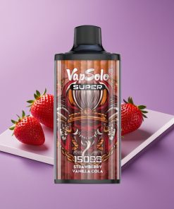 Vapsolo Super 15000 Puffs 40ml 850mah Type-C Φράουλα Βανίλια Κόλα