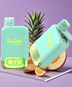 Vapsolo Twins 20000 Puffs 40ml 50mg/ml Type-C Τριπλό Πεπόνι & Ανανάς-Καρύδα