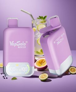 Vapsolo Twins 20000 Puffs 40ml Type-C Φρούτο του πάθους Mojito & Τριπλή Μέντα